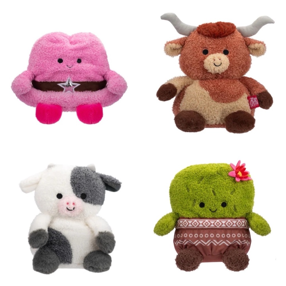NWT 7.5” Set of 4 Rodeobumz Bumbumz by Russ - Conrad Heather Colleen Lexie